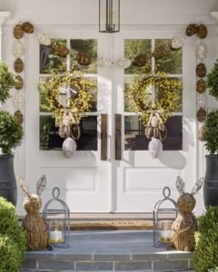 21 Imaginative Ideas for Decorating Your Front Porch for Easter and Spring