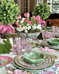 22 Beautiful Easter Table Arrangements and Centerpieces for Gorgeous Spring Decor
