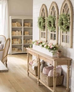 26 Imaginative and Inspiring Spring Decor Ideas for Console Tables