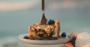 Healthy Blueberry Pie Recipe with a Swirl Twist