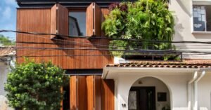 Contemporary Home in a Row House Community